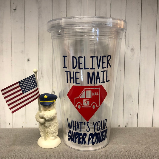 Mailman gift, postal worker christmas gift, gift for postal worker, usps worker gift,superman mailman, christmas gift ideas