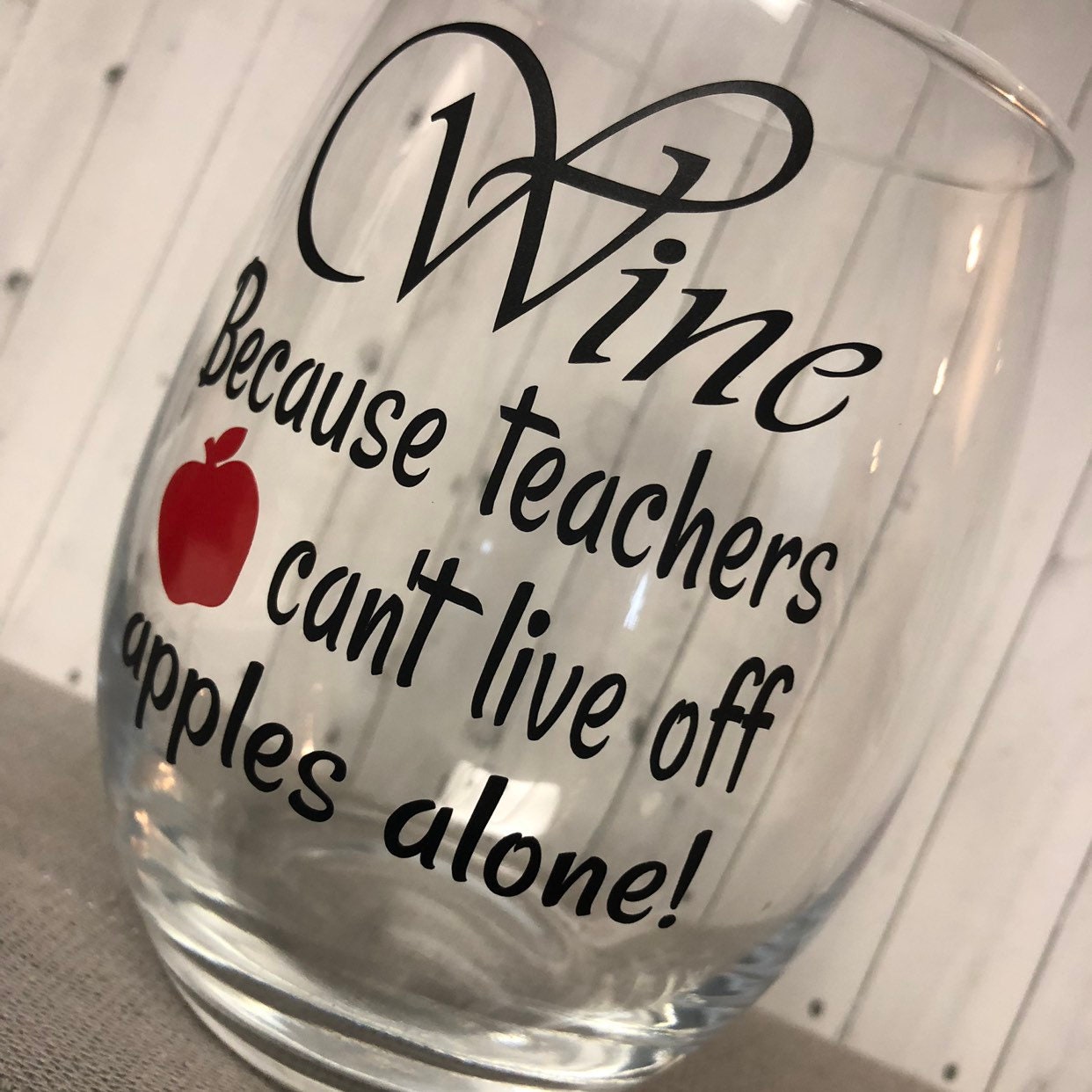 Best Teacher Ever - Pint Glass for Beer - Cute Funny Teacher Gifts for -  bevvee