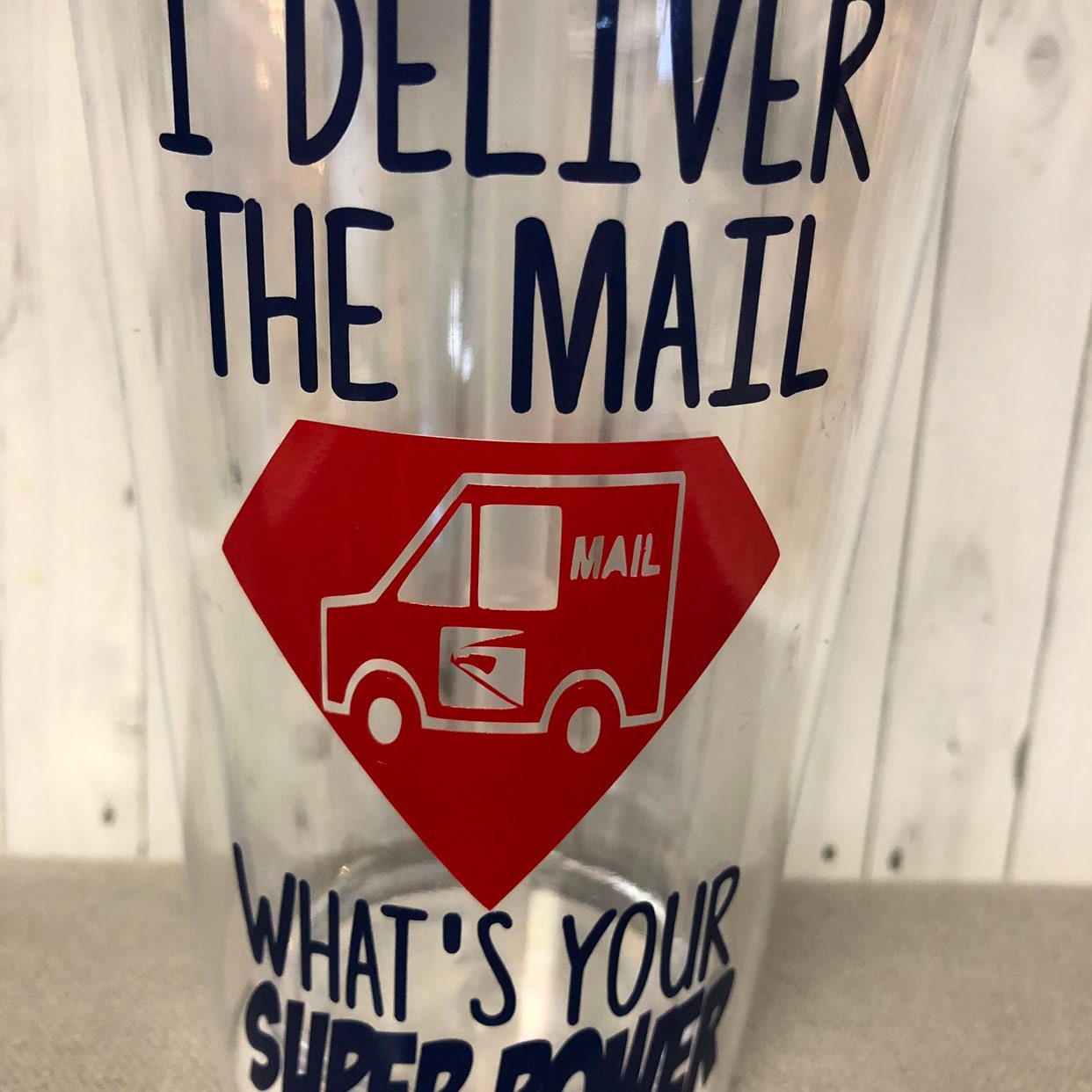 Mailman gift, postal worker christmas gift, gift for postal worker, usps worker gift,superman mailman, christmas gift ideas