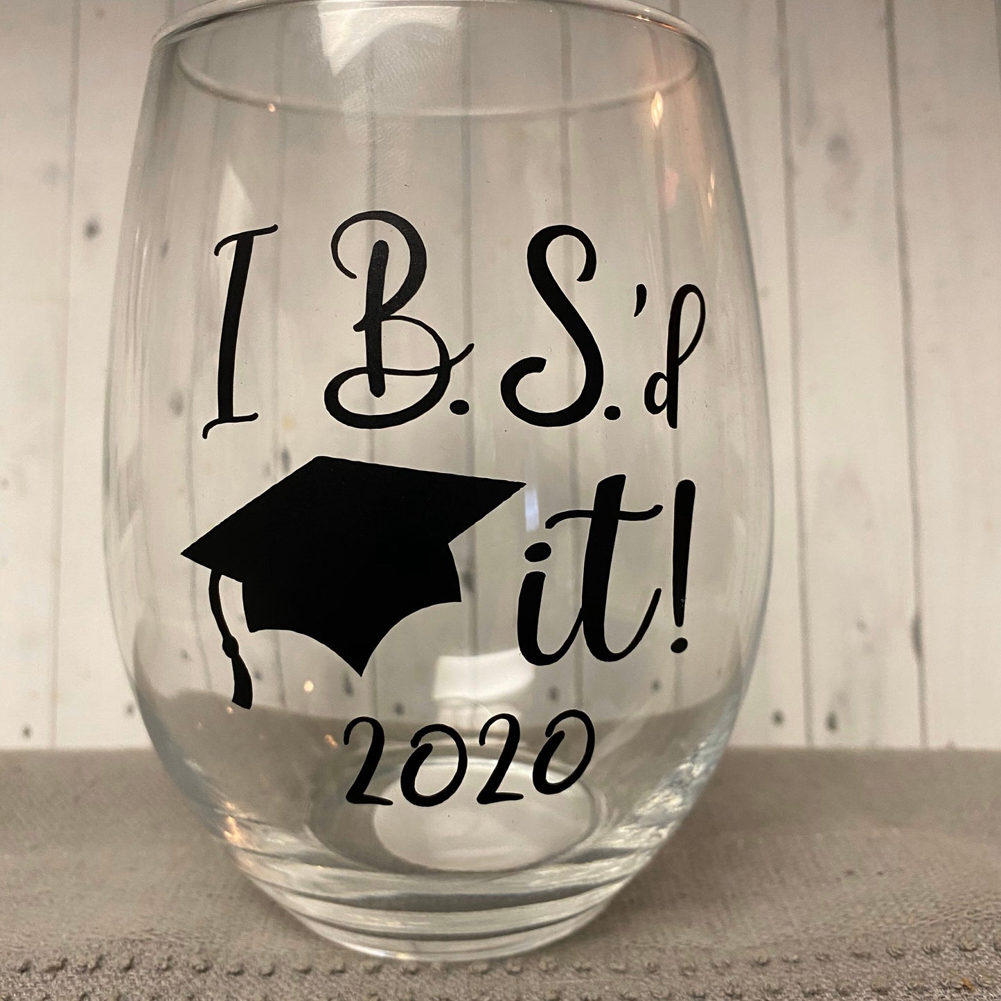 I BS’d it graduation gift, BS, college graduation gift, funny college grad gift, bachelors of science gift, class of 2021