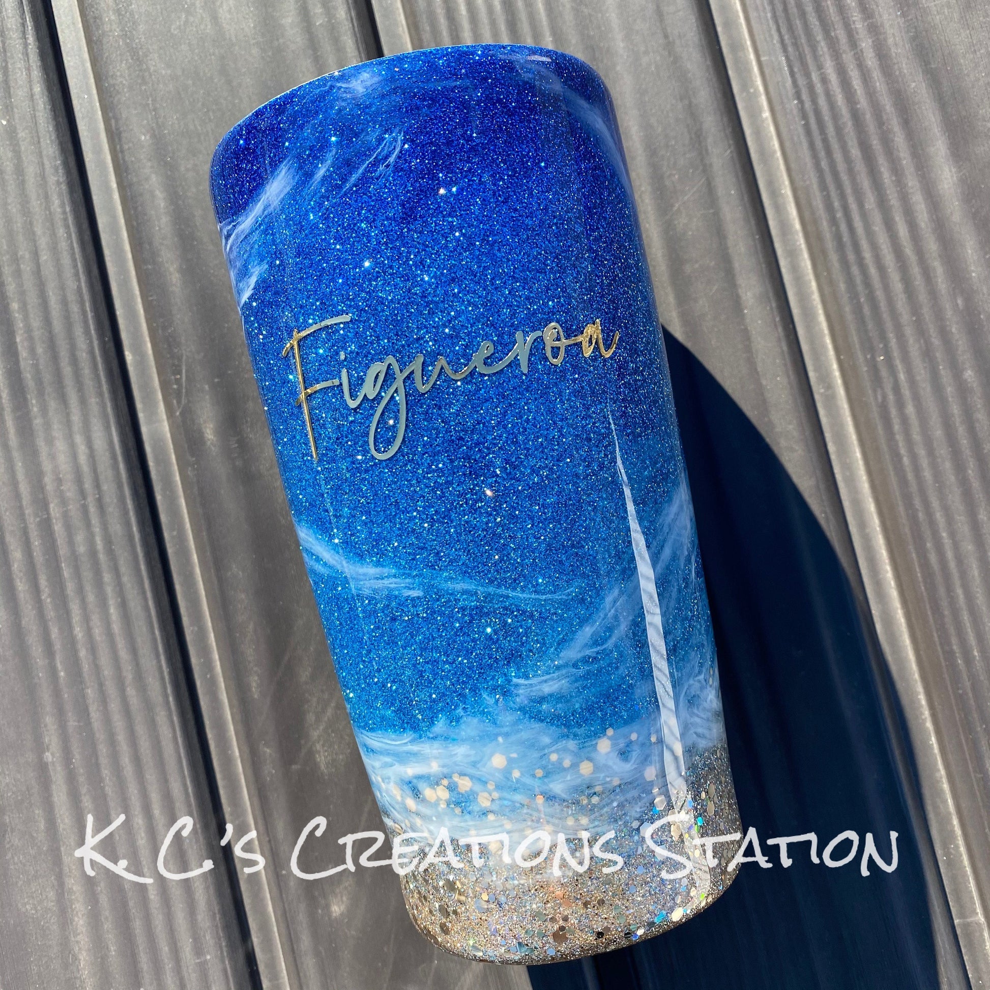 Beach theme glitter tumbler, ocean glitter tumbler, beach lovers cup, take me to the beach gift, personalized glitter tumbler, Christmas gif