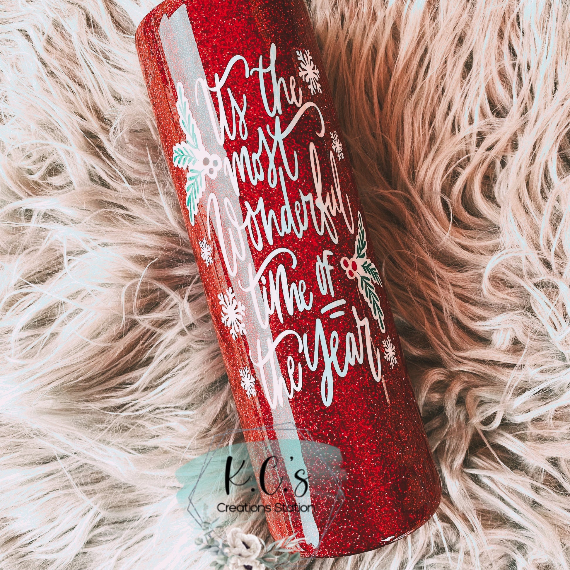 Believe Christmas Tumbler, Inspirational & Positive Christmas