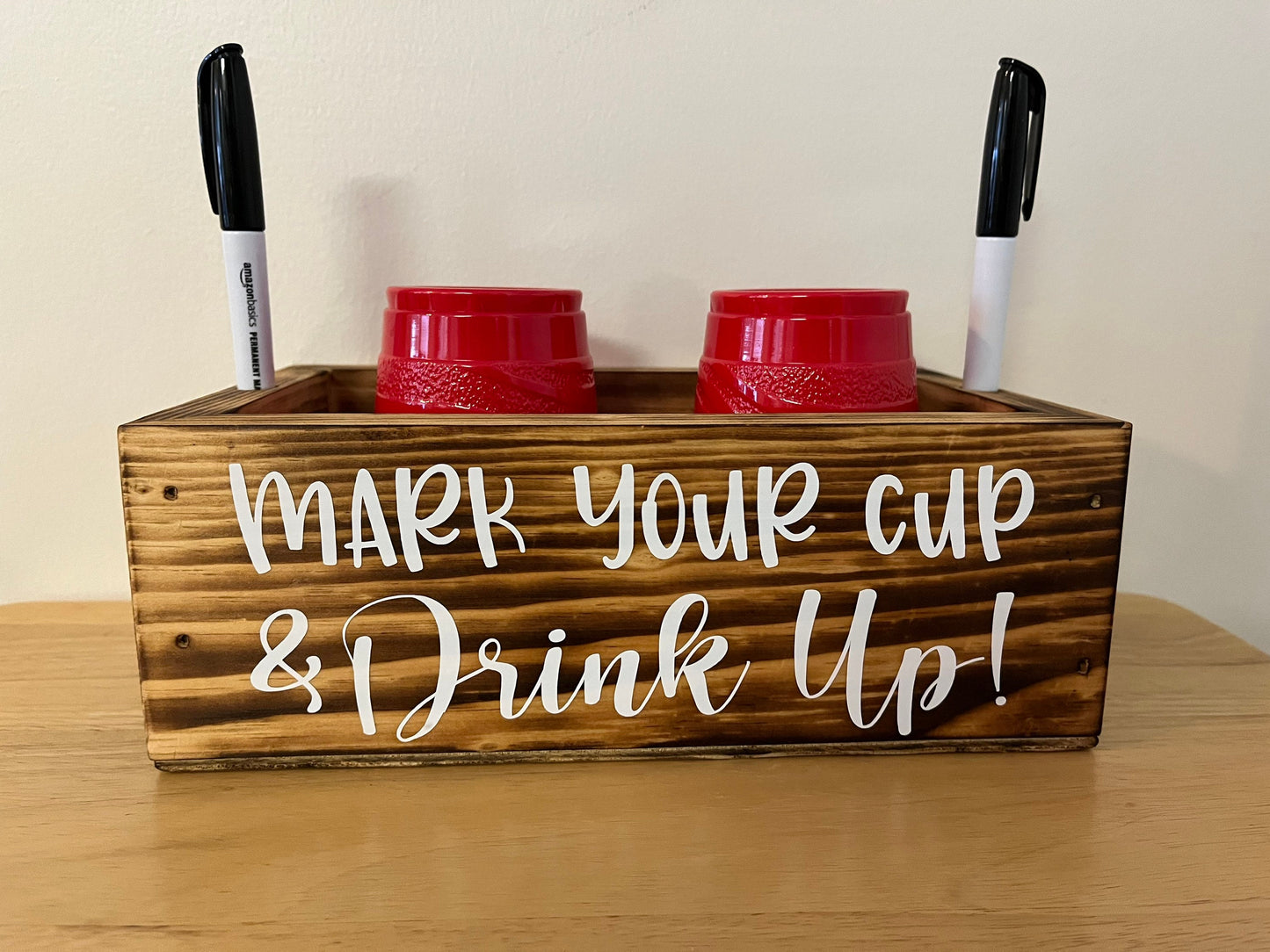 Mark your cup and drink up boxes, party cup holders, event organizatio –  K.C.'s Creations Station