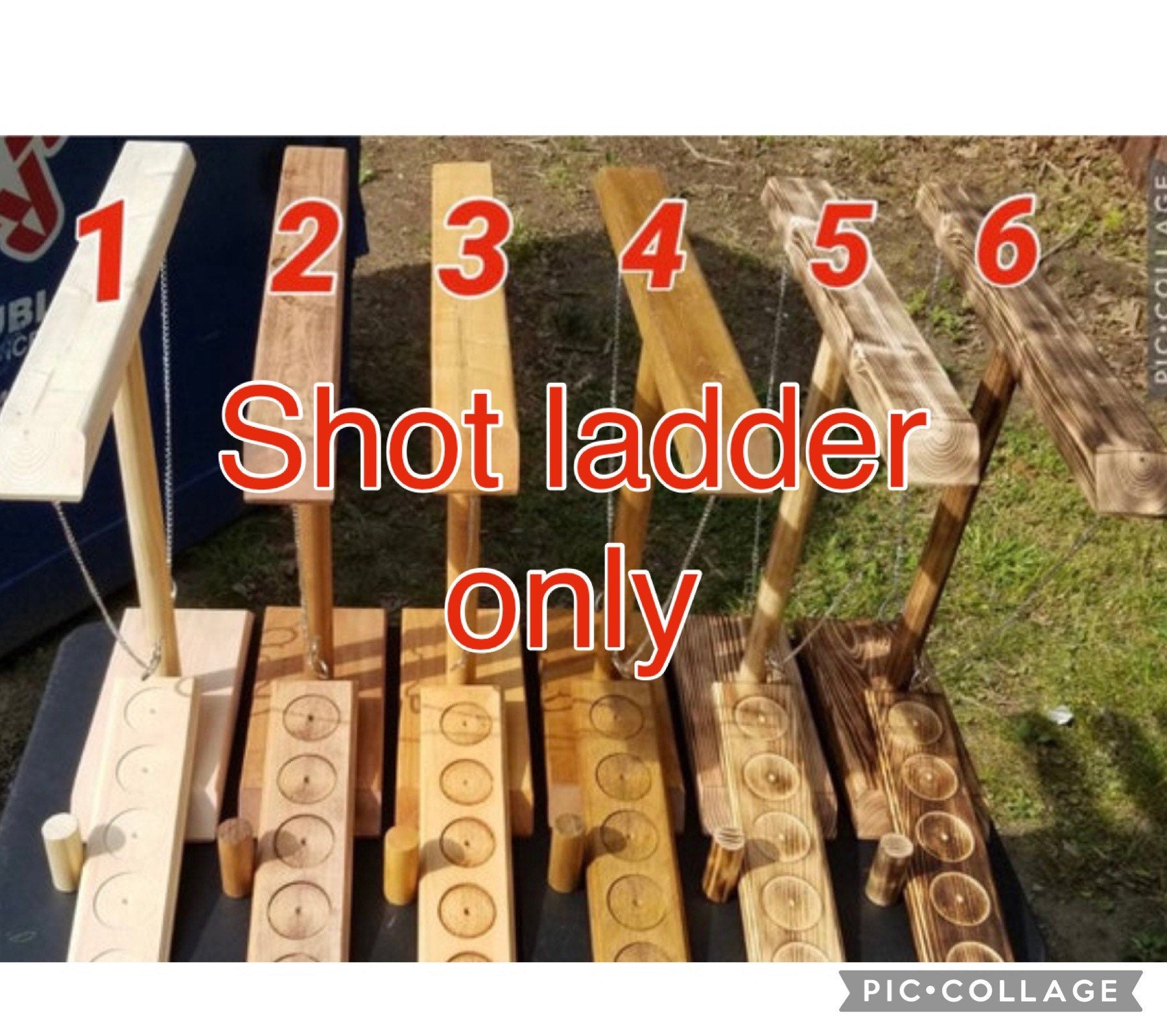 shot ladder score keeper, shot ladder for Ring toss game, score keeper for drinking games, ring toss game shot ladder, drinking game ladder